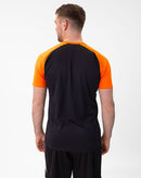 JAKO T-shirt Iconic - zwart/fluo oranje