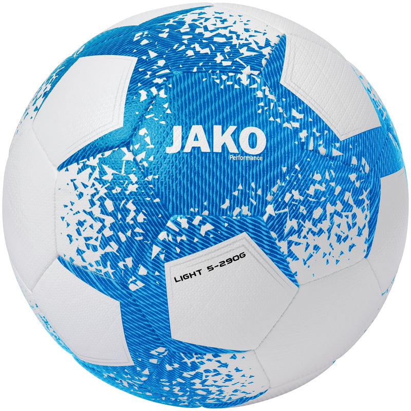 JAKO Lightbal Performance - Wit/JAKO-blauw - 290g