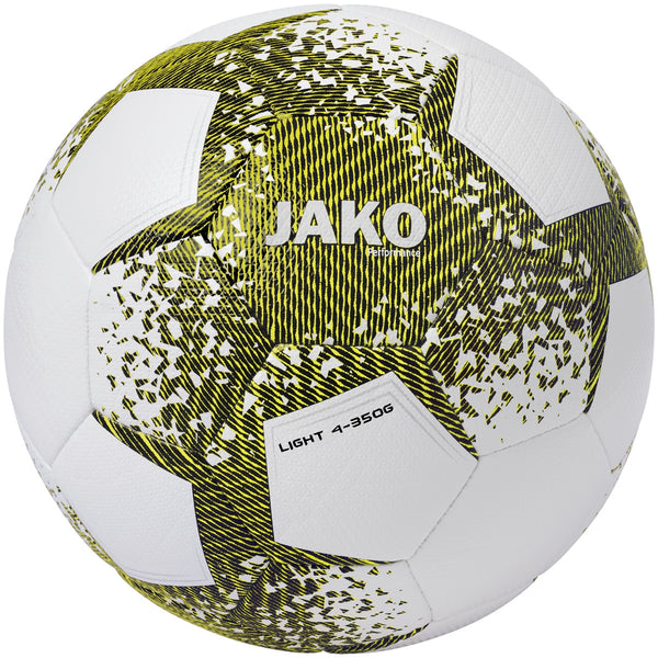 JAKO Lightbal Performance - Wit/Zwart/Zachtgeel - 350g