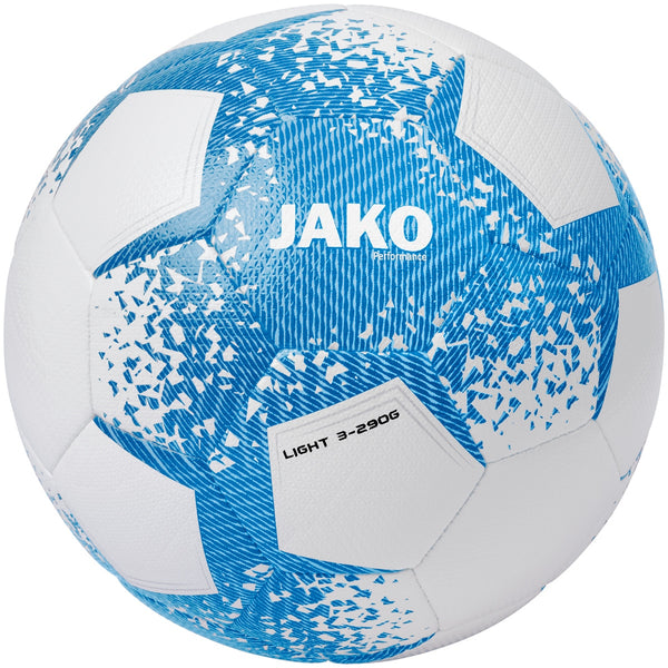 JAKO Lightbal Performance - Wit/JAKO-blauw/Zachtblauw - 290g