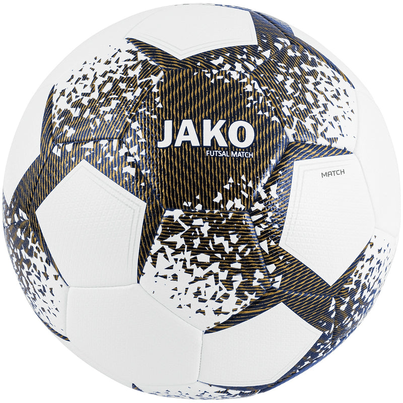 JAKO Wedstrijdbal futsal - Wit/Navy/Goud