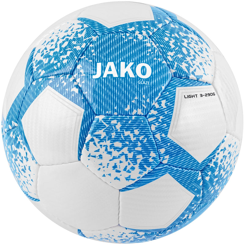 JAKO Lightbal Glaze - Wit/JAKO-blauw/Zachtblauw - 290g