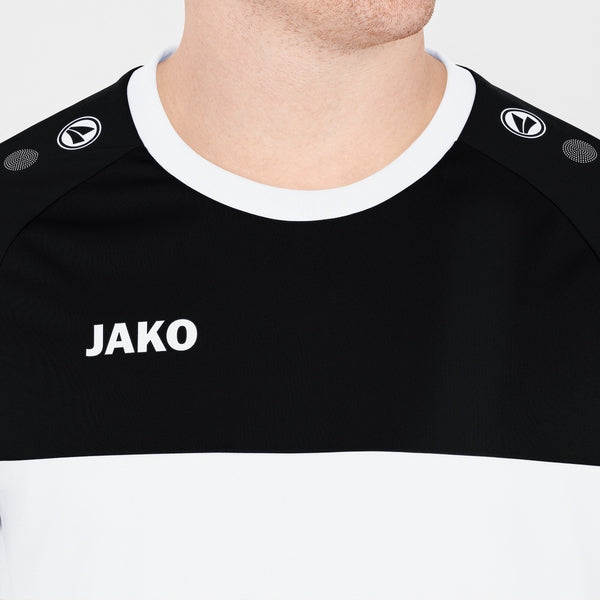 JAKO Shirt Boca KM - zwart/wit