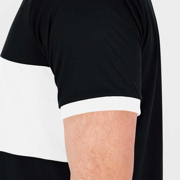 JAKO Shirt Boca KM - zwart/wit