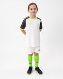 JAKO Shirt Iconic KM - wit/zwart/fluogroen