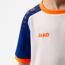 JAKO Shirt Iconic KM - wit/sportroyal/fluo oranje