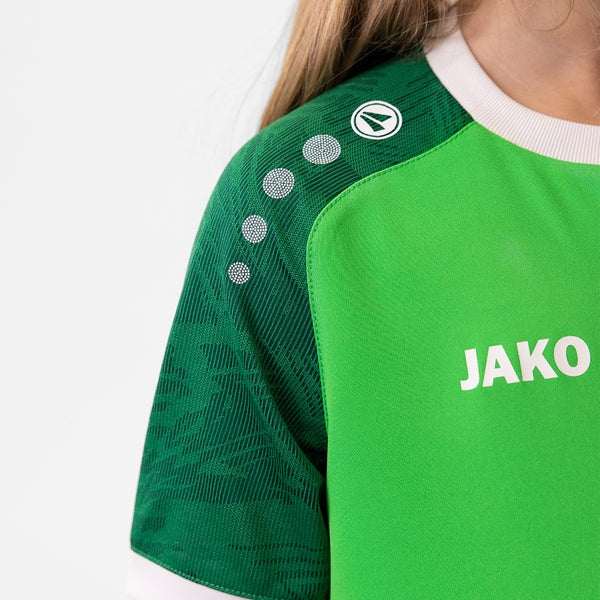 JAKO Shirt Iconic KM - zachtgroen/sportgreen