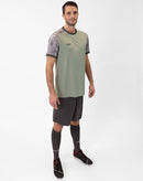 JAKO Shirt Iconic KM - mintgroen/zachtgrijs/antra light