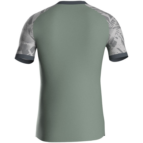 JAKO Shirt Iconic KM - mintgroen/zachtgrijs/antra light