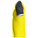 JAKO Shirt Iconic KM - zachtgeel/zwart