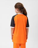 JAKO Shirt Iconic KM - fluo oranje/zwart