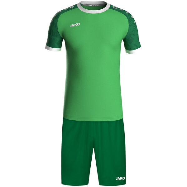 JAKO Shirt Iconic KM - zachtgroen/sportgreen