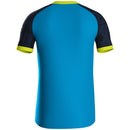 JAKO Shirt Iconic KM - JAKO-blauw/marine/fluogeel