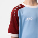 JAKO Shirt Iconic KM - zachtblauw/wijnrood