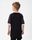 JAKO Shirt Iconic KM - zwart/antraciet