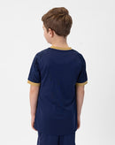 JAKO Shirt Iconic KM - navy/marine/goud