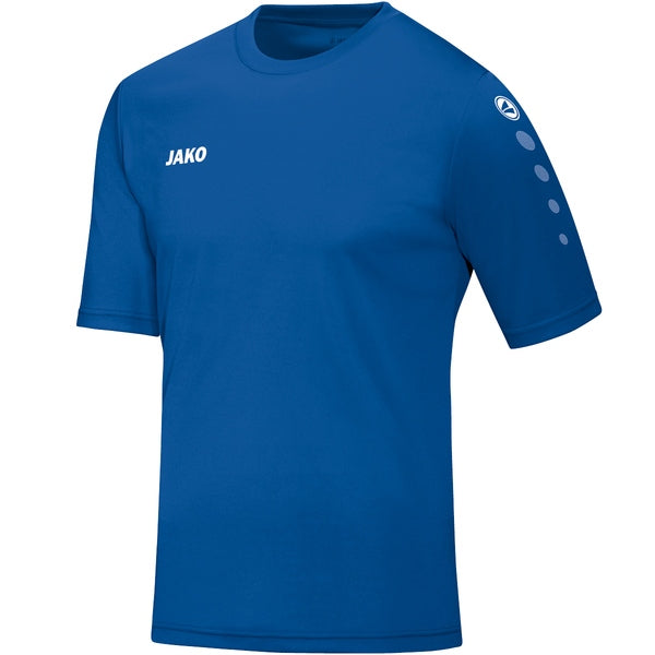 JAKO Trainingsset Kinderen blauw | T-Shirt + Short inclusief opdruk