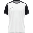 JAKO Shirt Dynamic korte mouw - wit/zwart/antraciet
