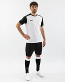 JAKO Shirt Dynamic korte mouw - wit/zwart/antraciet