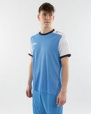 JAKO Shirt Dynamic korte mouw - hemelsblauw/wit/marine