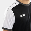 JAKO Shirt Dynamic korte mouw - zwart/wit/antraciet