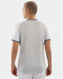 JAKO Shirt Dynamic korte mouw - lichtgrijs/wit/steengrijs