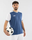 JAKO Shirt Dynamic korte mouw - nachtblauw/wit/lichtgrijs