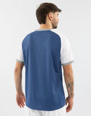 JAKO Shirt Dynamic korte mouw - nachtblauw/wit/lichtgrijs