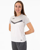 JAKO T-shirt Iconic - wit/zachtgrijs