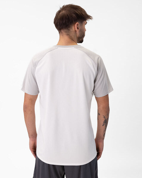 JAKO T-shirt Iconic - wit/zachtgrijs