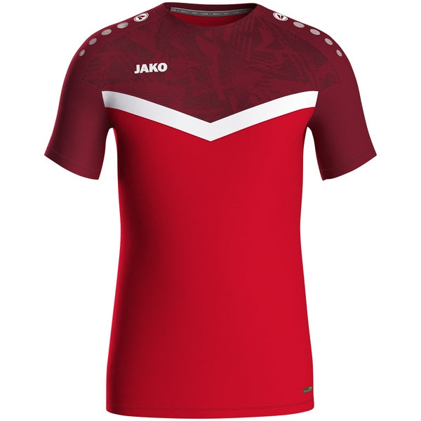 JAKO T-shirt Iconic - rood/wijnrood