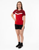 JAKO T-shirt Iconic - rood/wijnrood