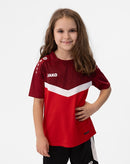 JAKO T-shirt Iconic - rood/wijnrood