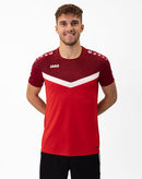 JAKO T-shirt Iconic - rood/wijnrood