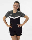 JAKO T-shirt Iconic - zwart/antraciet