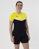 JAKO T-shirt Iconic - zwart/zachtgeel