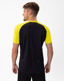 JAKO T-shirt Iconic - zwart/zachtgeel