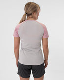 JAKO T-shirt Iconic - zachtgrijs/antiek roze/anthra light