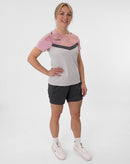 JAKO T-shirt Iconic - zachtgrijs/antiek roze/anthra light