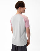 JAKO T-shirt Iconic - zachtgrijs/antiek roze/anthra light