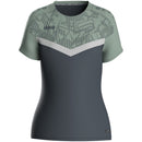 JAKO T-shirt Iconic - zachtgrijs/mintgroen/anthra light