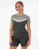 JAKO T-shirt Iconic - zachtgrijs/mintgroen/anthra light