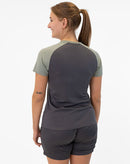 JAKO T-shirt Iconic - zachtgrijs/mintgroen/anthra light