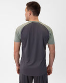 JAKO T-shirt Iconic - zachtgrijs/mintgroen/anthra light