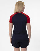 JAKO T-shirt Iconic - marine/chillrood