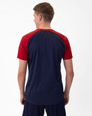 JAKO T-shirt Iconic - marine/chillrood