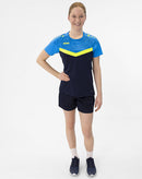 JAKO T-shirt Iconic - marine JAKO-blauw/fluogeel