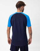 JAKO T-shirt Iconic - marine JAKO-blauw/fluogeel