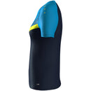 JAKO T-shirt Iconic - marine JAKO-blauw/fluogeel