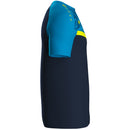 JAKO T-shirt Iconic - marine JAKO-blauw/fluogeel
